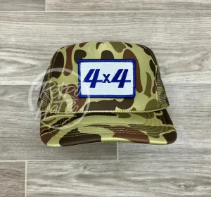 4x4 Off-road Patch on Full Camo Meshback Trucker Hat