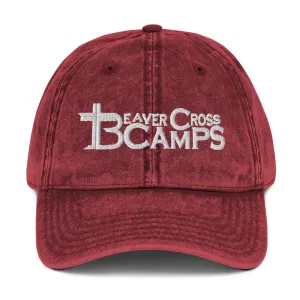 Beaver Cross Vintage Cotton Twill Cap