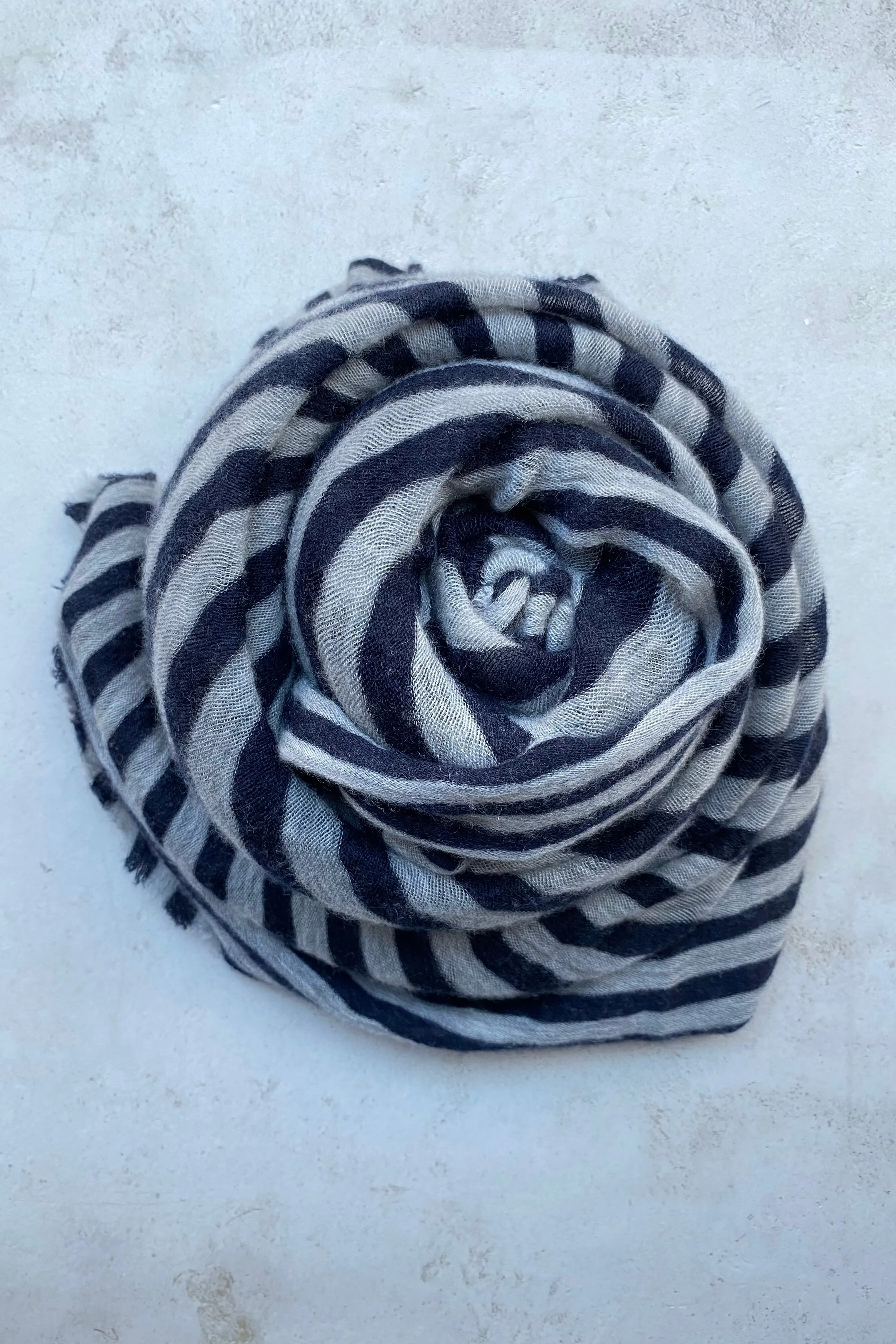 CASHMERE SCARF "STRIPES"