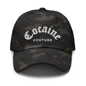 COCAINE COUTURE MULTICAM DAD HAT