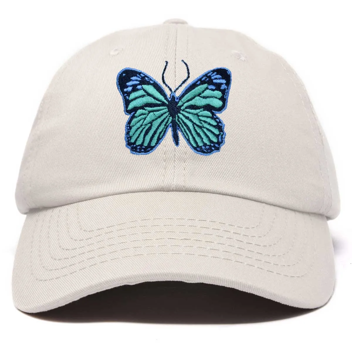 Dalix  Blue Butterfly Hat