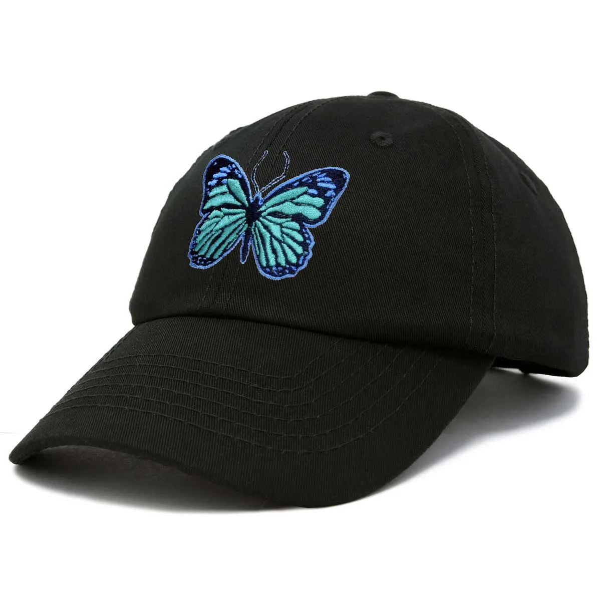 Dalix  Blue Butterfly Hat