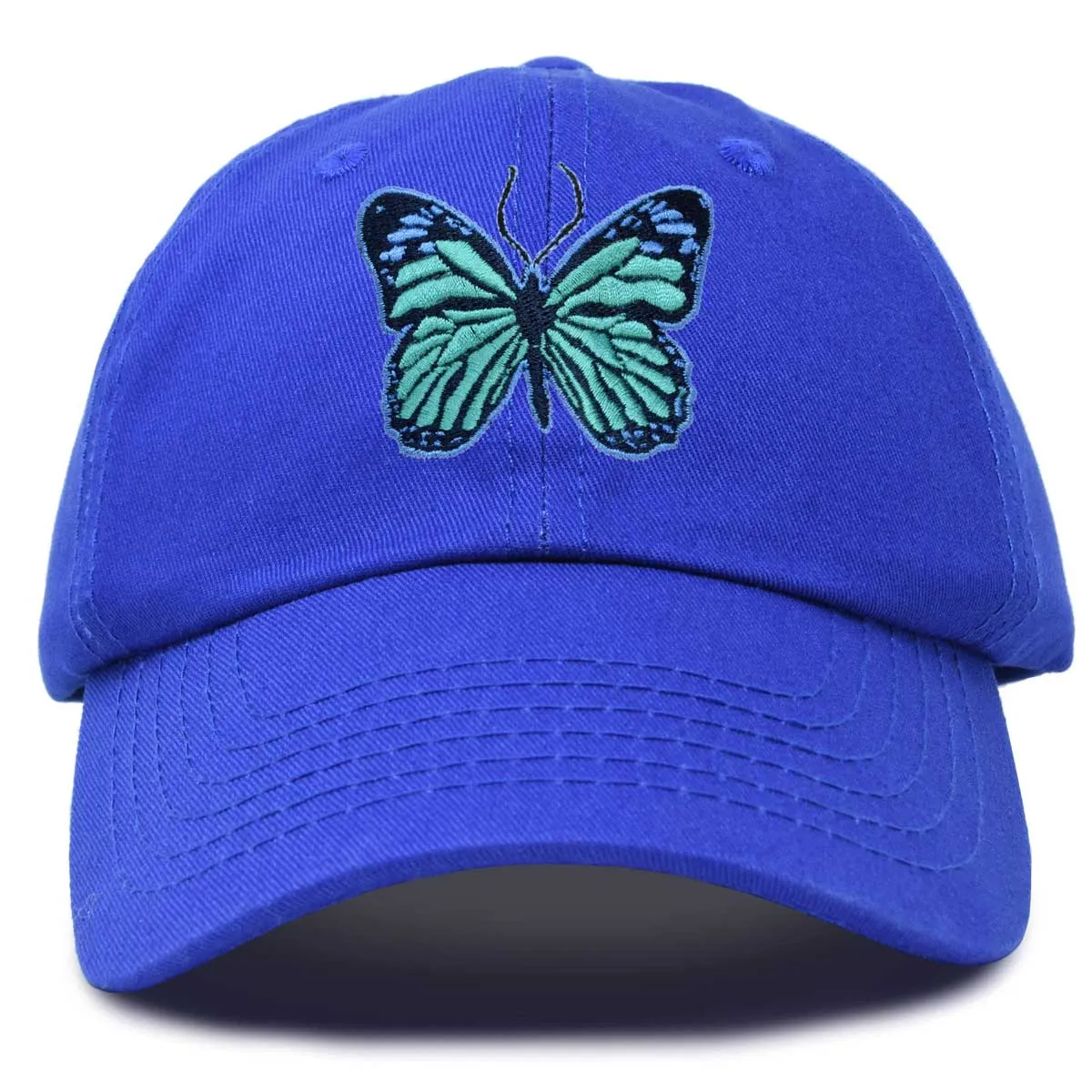 Dalix  Blue Butterfly Hat