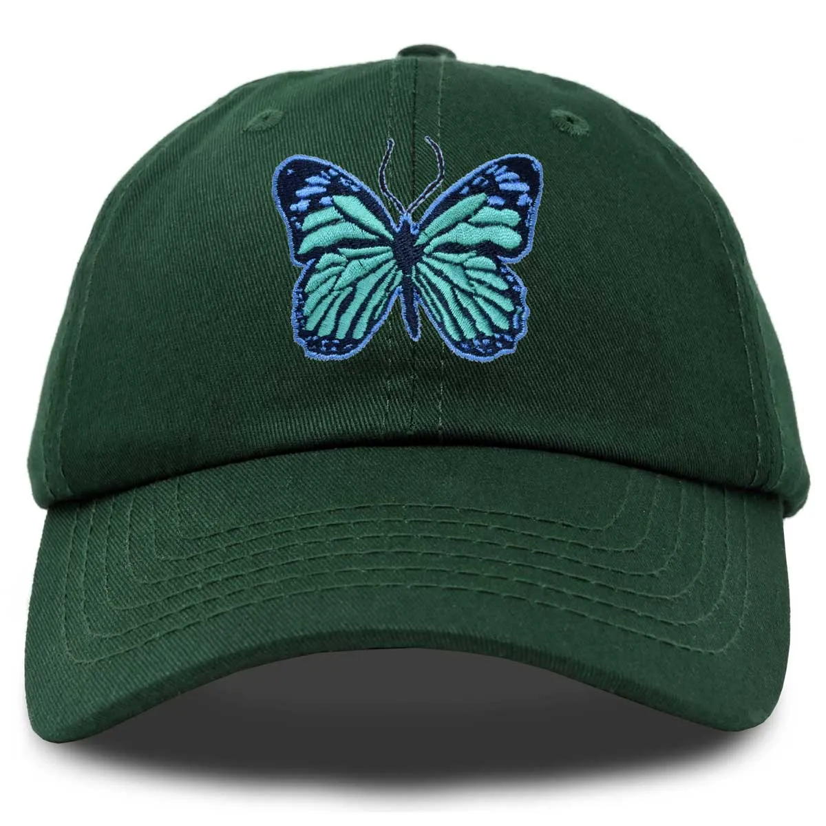 Dalix  Blue Butterfly Hat