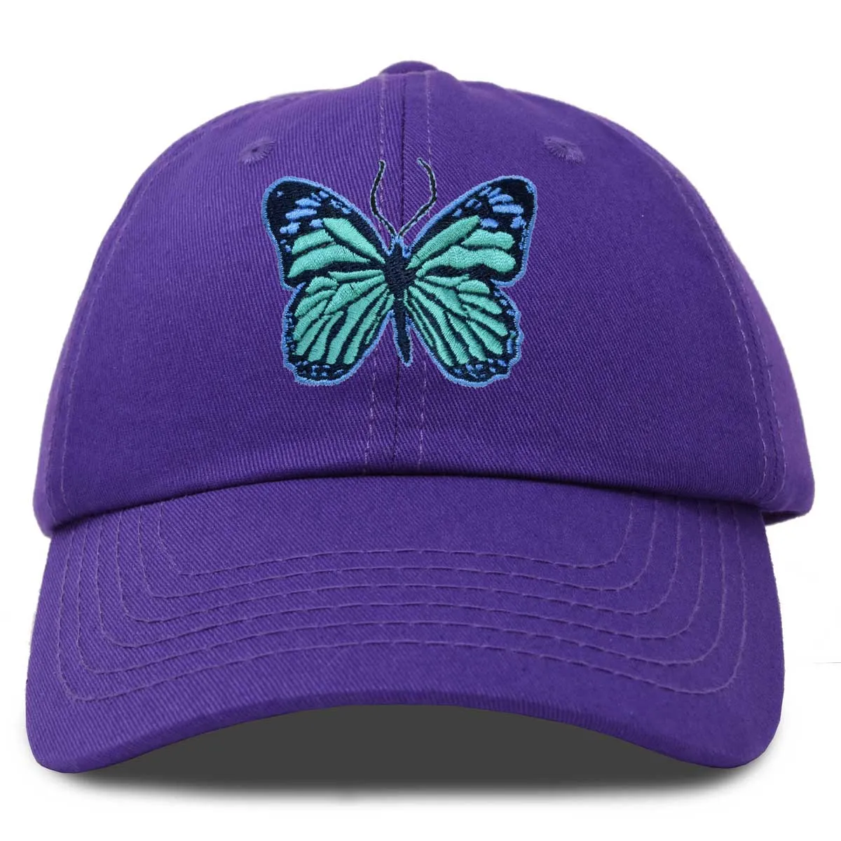 Dalix  Blue Butterfly Hat