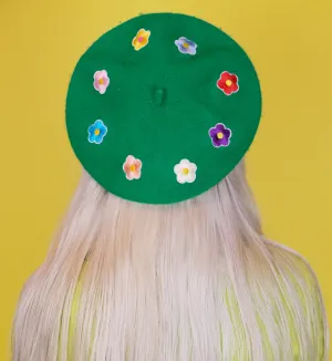 Flower Power Beret