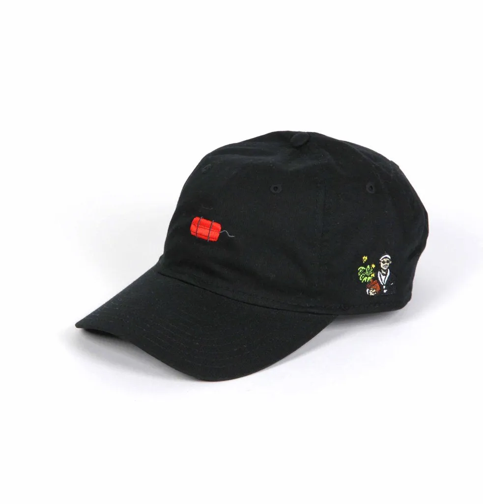 'Out of Dark' Dad Cap, Black By Carnaby Fair