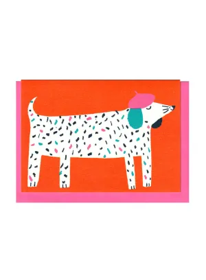 The Printed Peanut - Dog in Hat Card