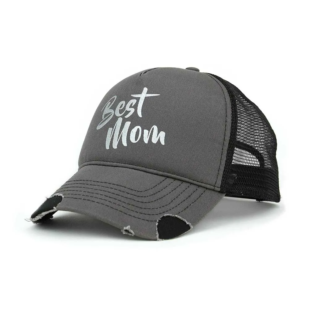 Wife Mom Boss Trucker Cap